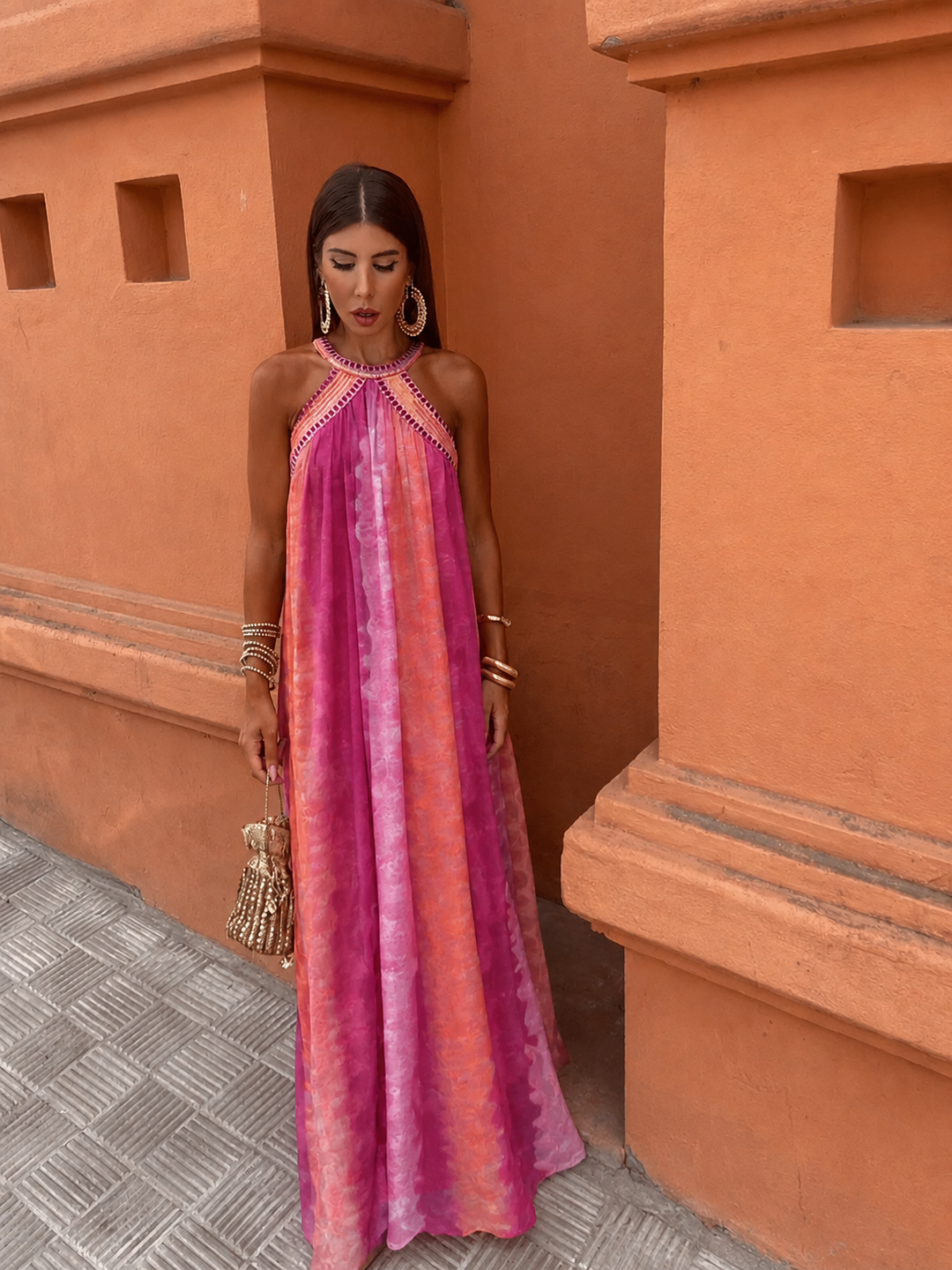 Giulia | Abito da Sposa Elegante Ombre Fluido Femminile 1