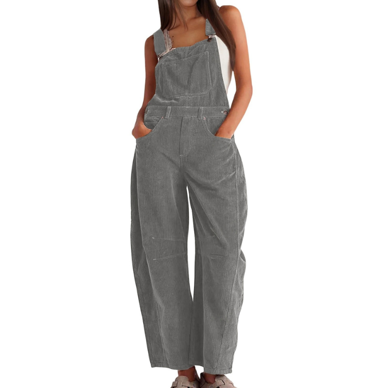 Giulia | Comoda e Elegante Salopette Donna Estiva con Scollo Quadrato 4