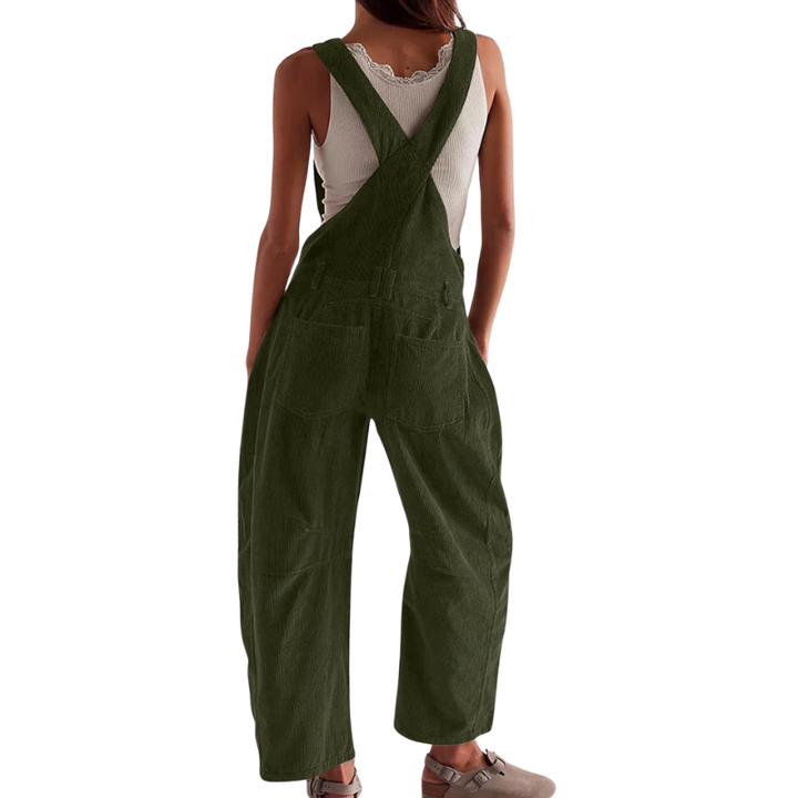 Giulia | Comoda e Elegante Salopette Donna Estiva con Scollo Quadrato 6