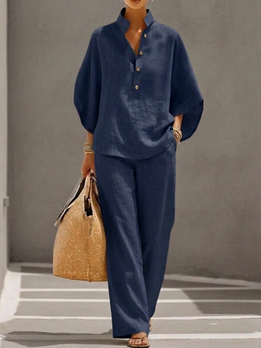Giulia | Completo Estivo Due Pezzi Leggero Elegante Comfort Fit 3