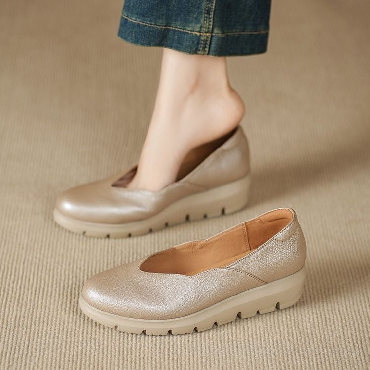 Giulia | Eleganti e Comode Ballerine Donna in Pelle Ortopediche 4