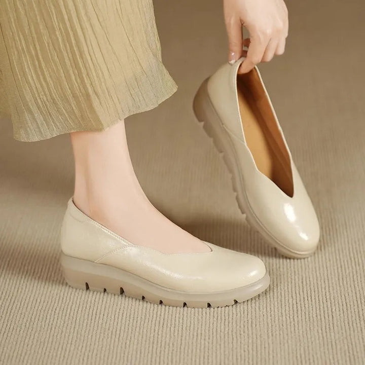 Giulia | Eleganti e Comode Ballerine Donna in Pelle Ortopediche 7