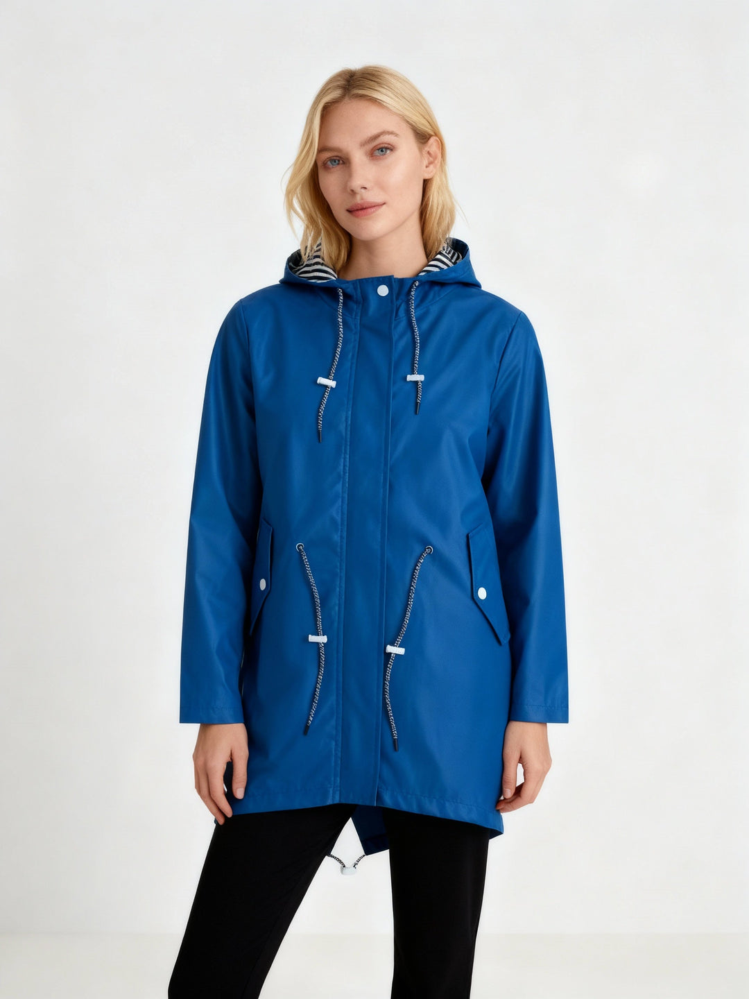 Giulia | Giacca Antipioggia Donna Impermeabile Ampia Vestibilità Casual 6