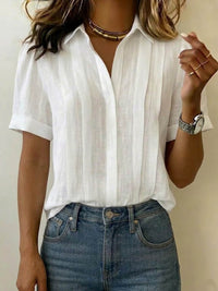 Alessia | Camicia estiva da donna leggera e traspirante
