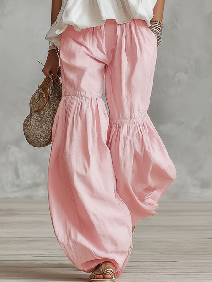 Giuliana | Elegante Completo Donna - Tailleur Donna Elegante Due Pezzi con Pantaloni a Gamba Larga 4