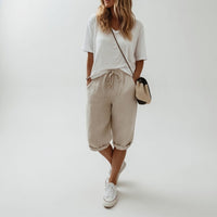 Chiara| Bequeme und atmungsaktive Sommer-Bermudas