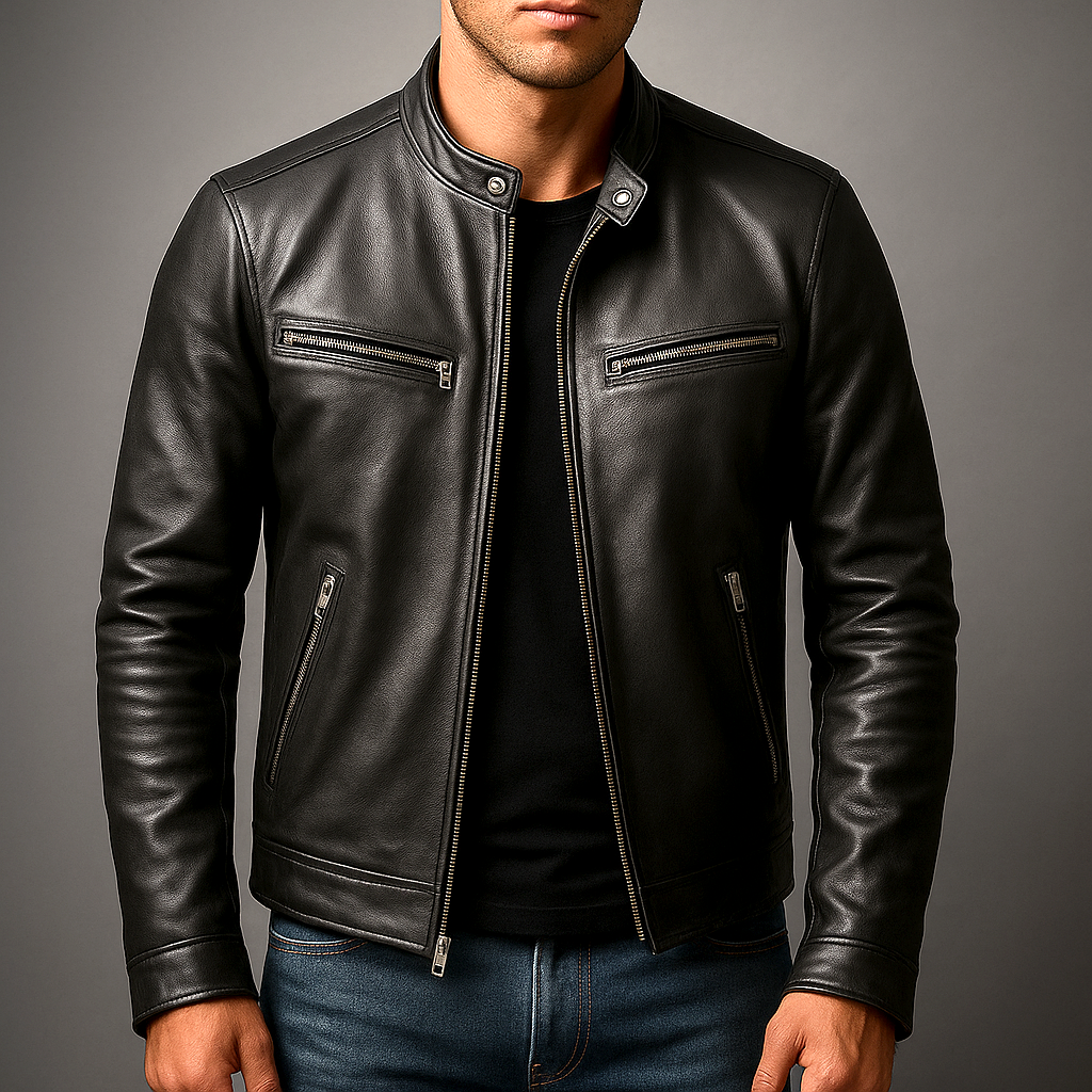 Giuliano | Giacca Pelle Uomo Vintage Premium – Elegante e Resistente 6