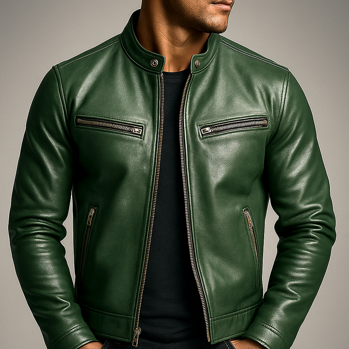 Giuliano | Giacca Pelle Uomo Vintage Premium – Elegante e Resistente 7