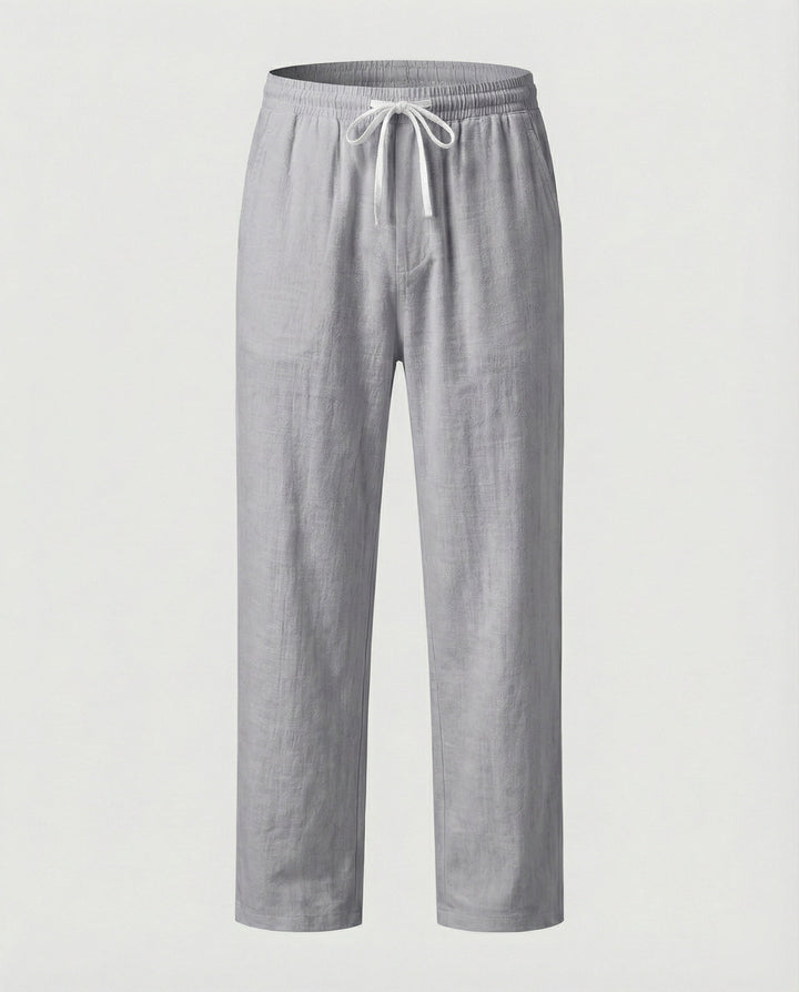 Giuliano | Pantaloni in Lino Traspiranti e Casual per Uomini 3