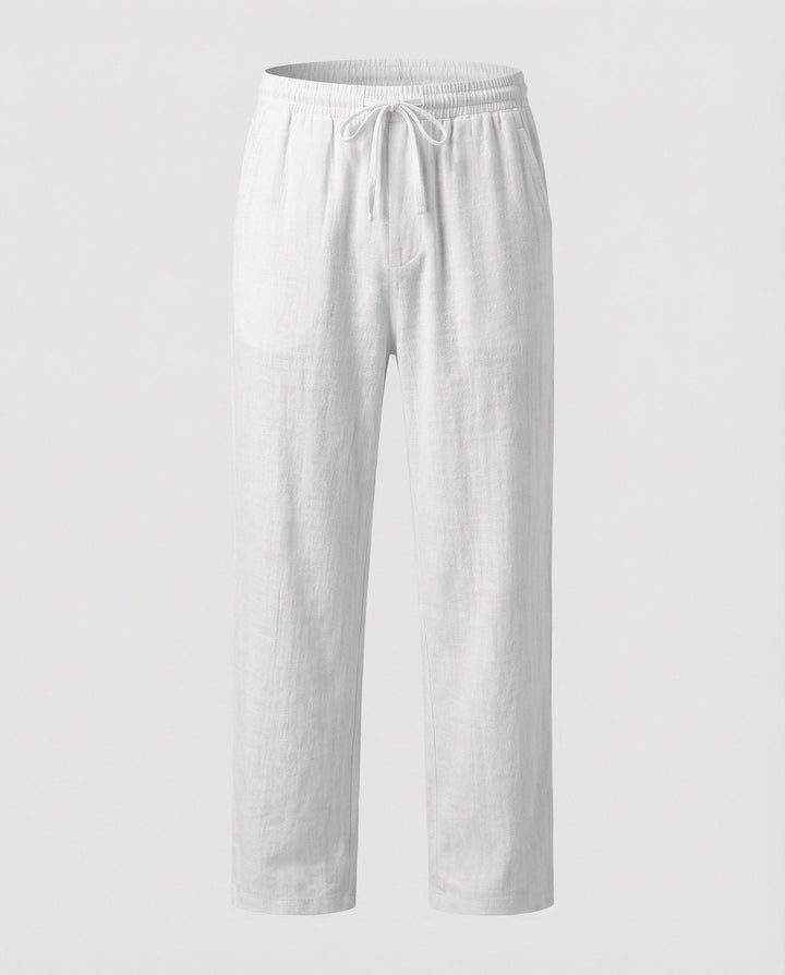 Giuliano | Pantaloni in Lino Traspiranti e Casual per Uomini 8