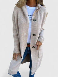 Camilla | Cardigan lungo morbido e comodo con bottoni