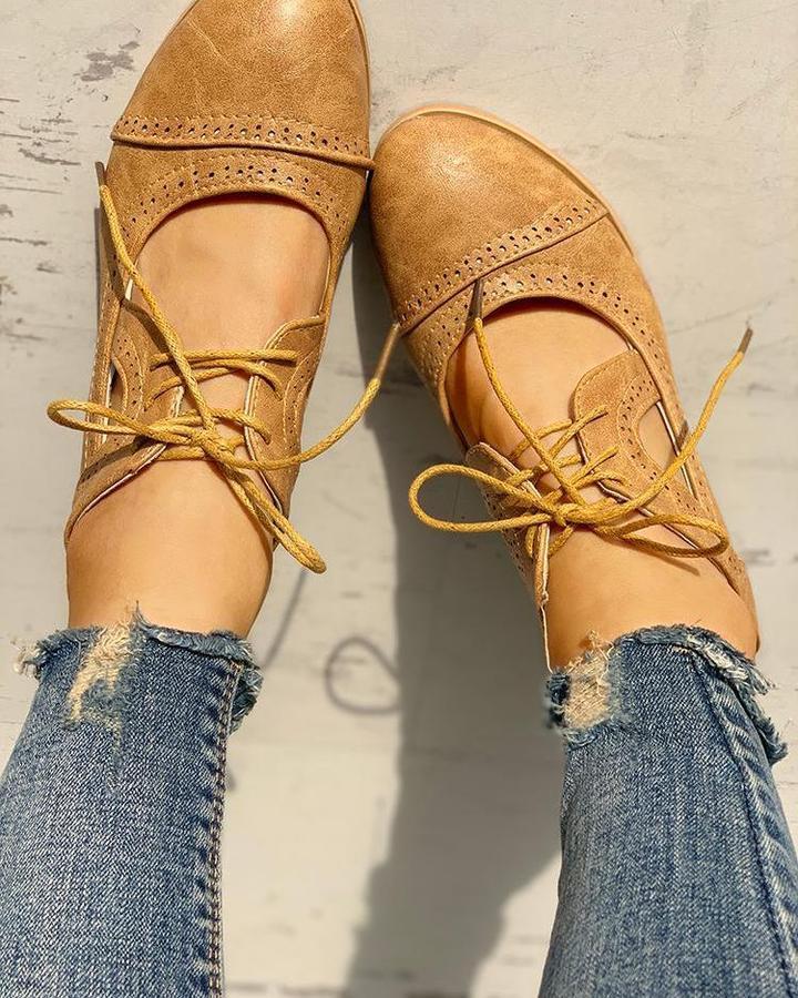 Grazia | Eleganti e Confortevoli Scarpe Oxford da Donna con Tacco Largo 2