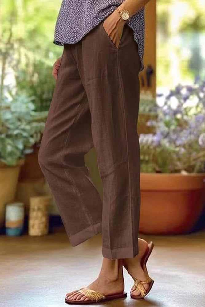 Grazia | Eleganti e Traspiranti Pantaloni Estivi da Donna 1