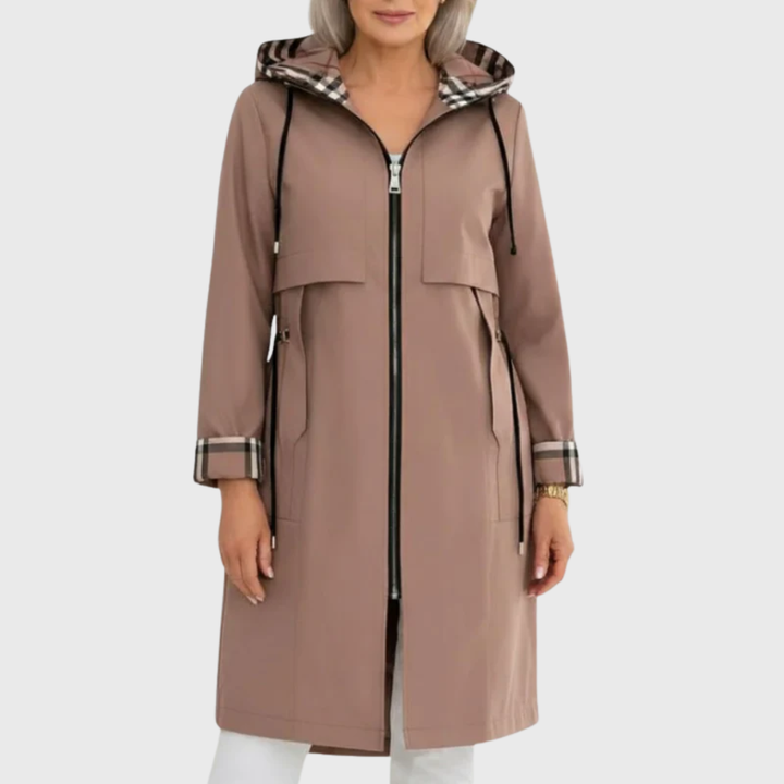 Grazia | Giacca Antipioggia Donna Elegante Leggera Taglio Attillato 0