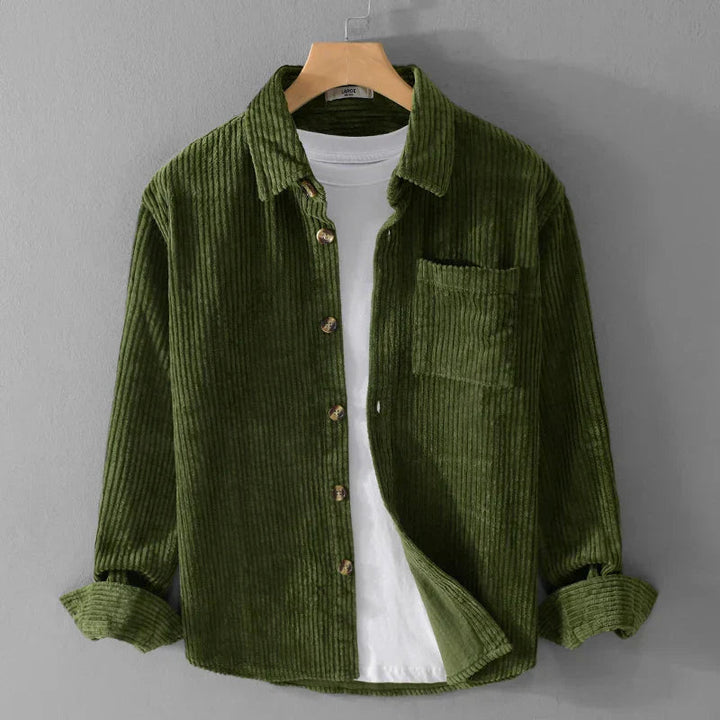 Harrison | Camicia in velluto a coste elegante e casual 3