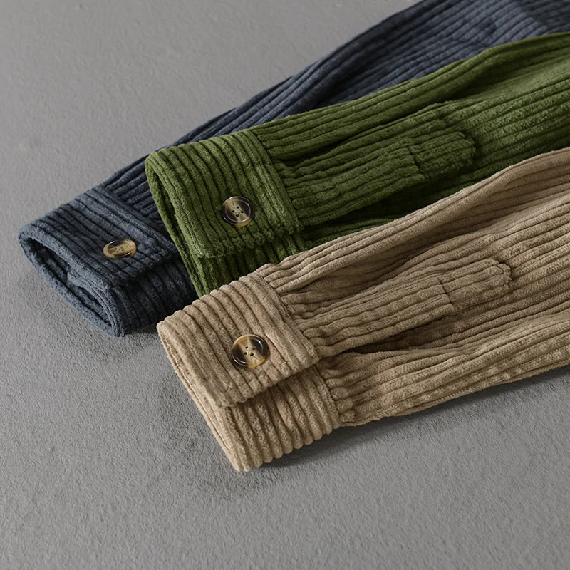 Harrison | Camicia in velluto a coste elegante e casual 6