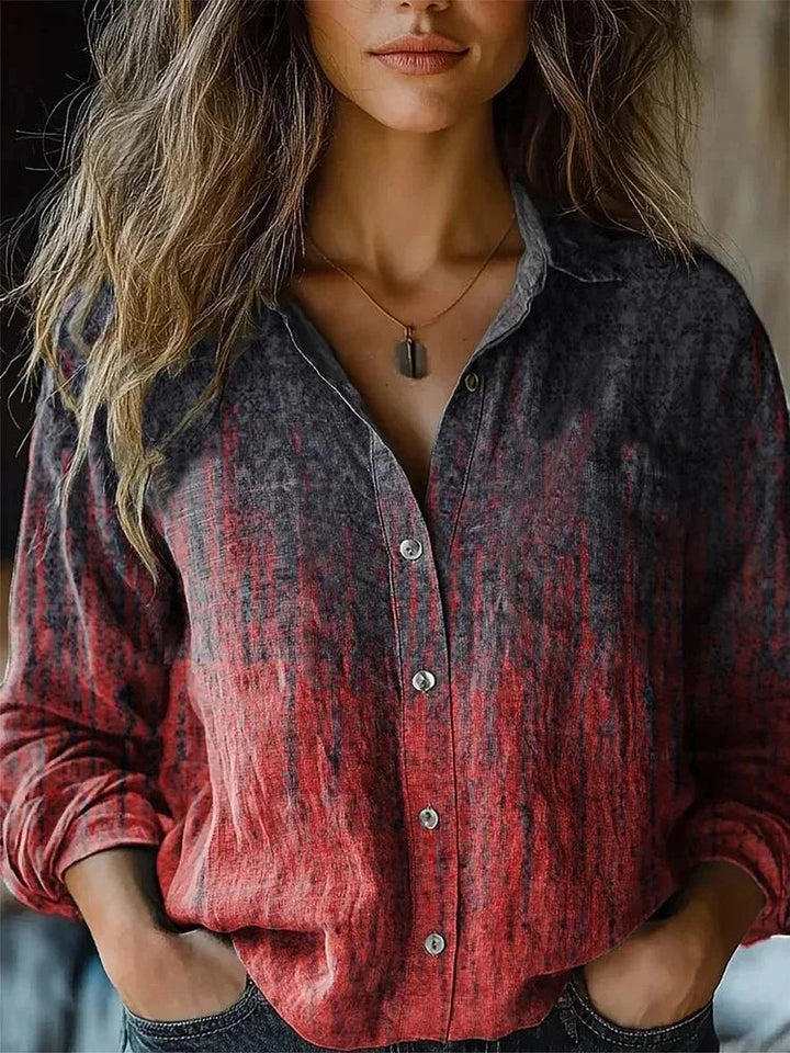 Ilaria | Camicia Floreale Vintage Elegante Ampia Fit 5