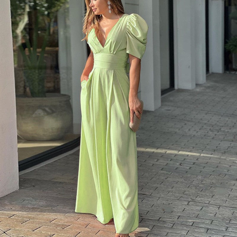 Ilaria | Elegante e Fluida Tuta Donna con Gamba Ampia 0
