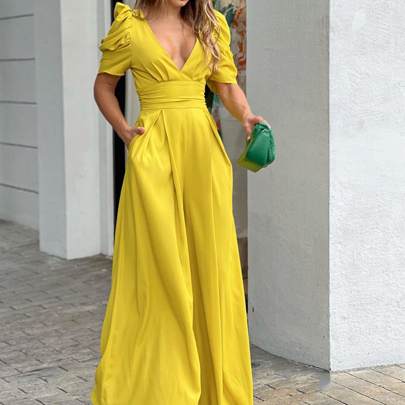 Ilaria | Elegante e Fluida Tuta Donna con Gamba Ampia 2