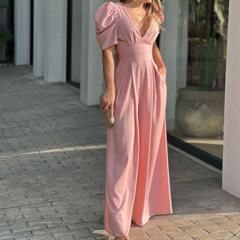 Ilaria | Elegante e Fluida Tuta Donna con Gamba Ampia 5
