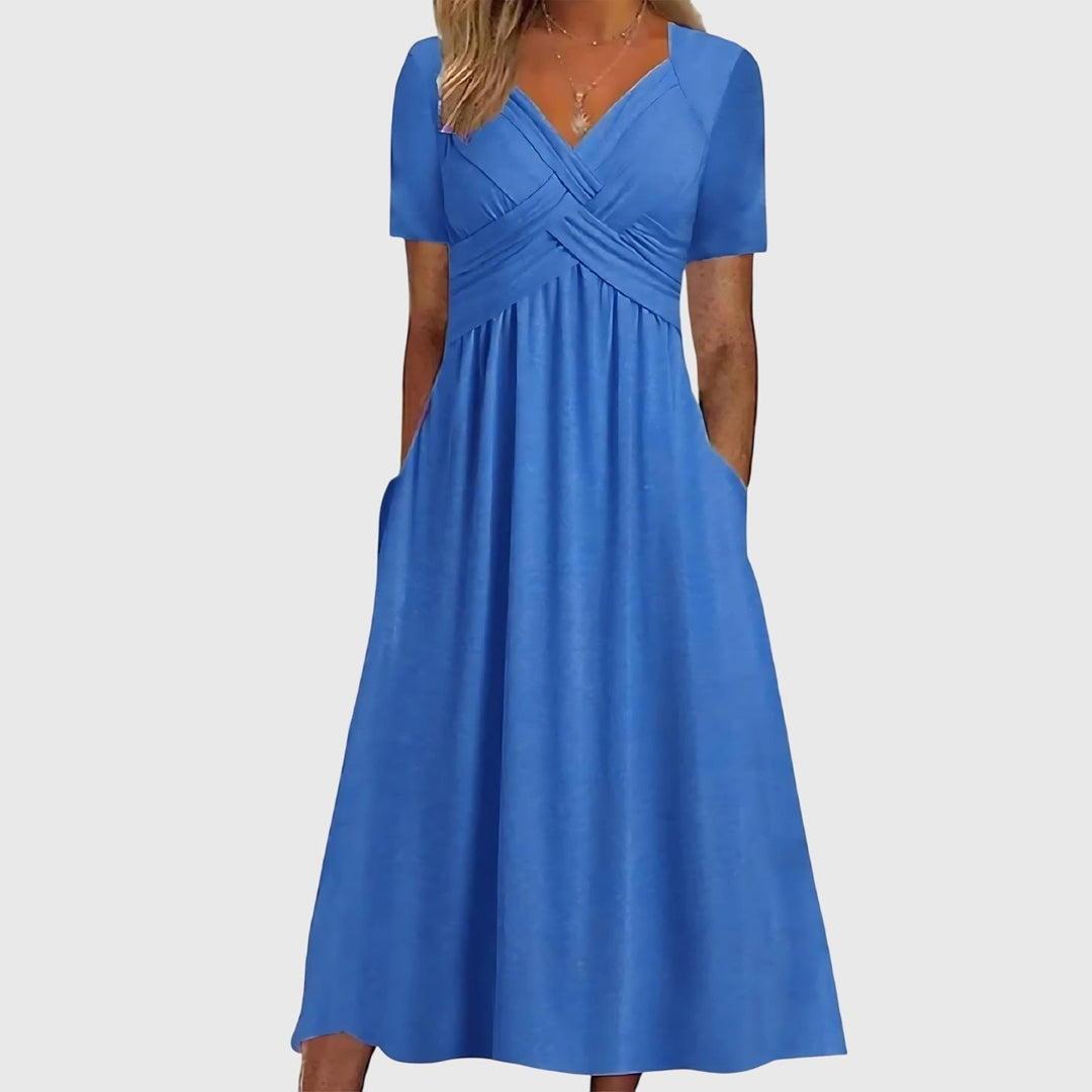 Isabella | Elegante Abito Midi Donna – Comfort, Stile e Design Raffinato 1