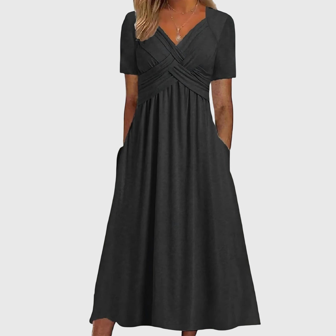 Isabella | Elegante Abito Midi Donna – Comfort, Stile e Design Raffinato 4