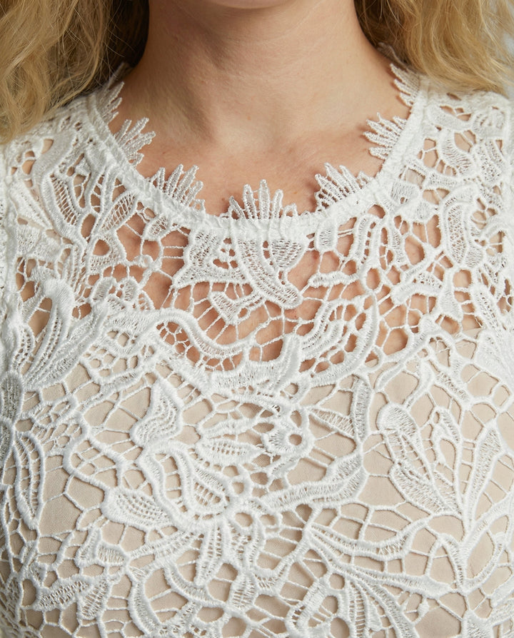 Isabella | Elegante Abito da Donna in Pizzo Floreale per Cerimonie e Occasioni Speciali 4