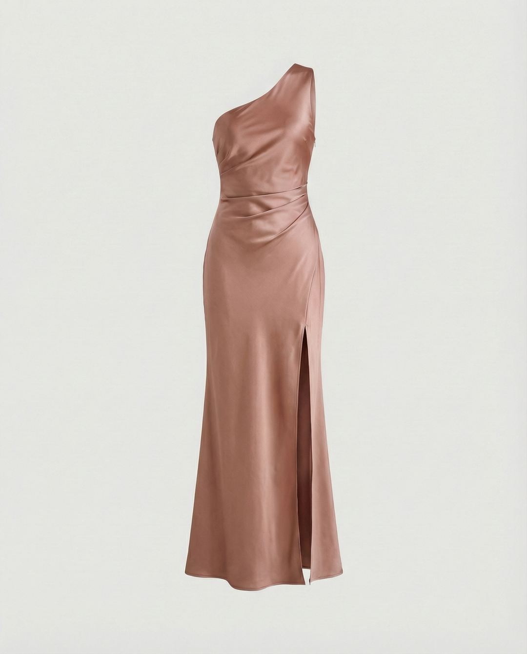 Isabella | Elegante Abito da Sera in Raso con Spacco Asimmetrico 6