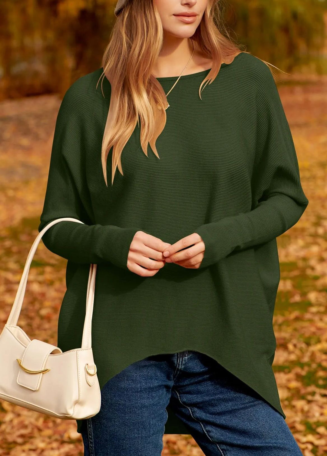 Isabella | Elegante Maglione Oversize in Maglia a Coste per Donna 4