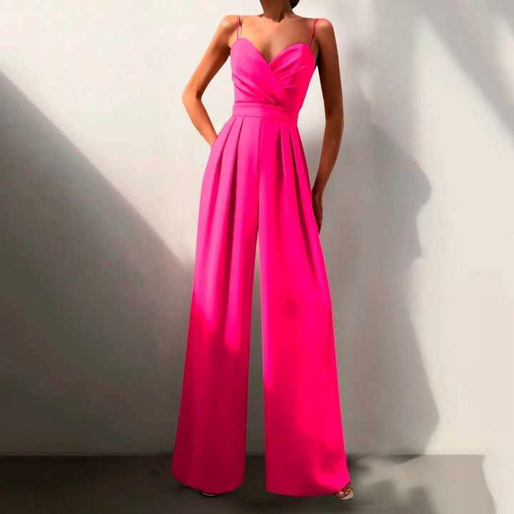 Isabella | Elegante e chic tuta intera con spalline larghe 1