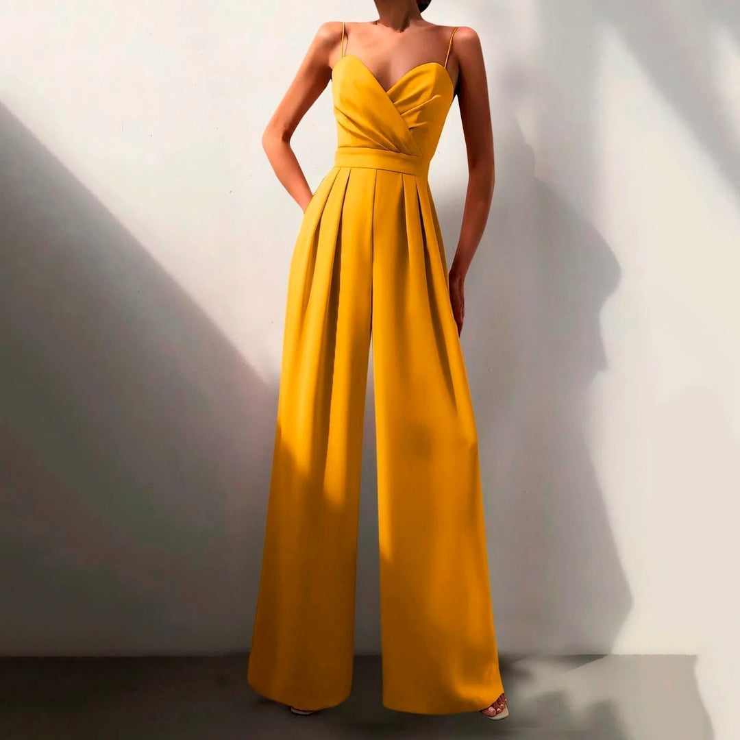 Isabella | Elegante e chic tuta intera con spalline larghe 5