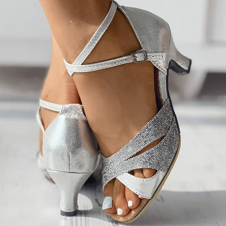 Isabella | Eleganti Sandali Gioiello Tacco Alto da Donna - Glamour e Comfort per Ogni Occasione 3