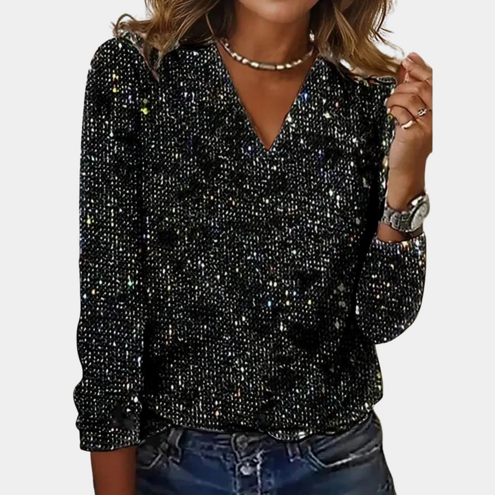 Isabella | Eleganti Top da Cerimonia in Paillettes – Glamour e Comfort per Occasioni Speciali 0