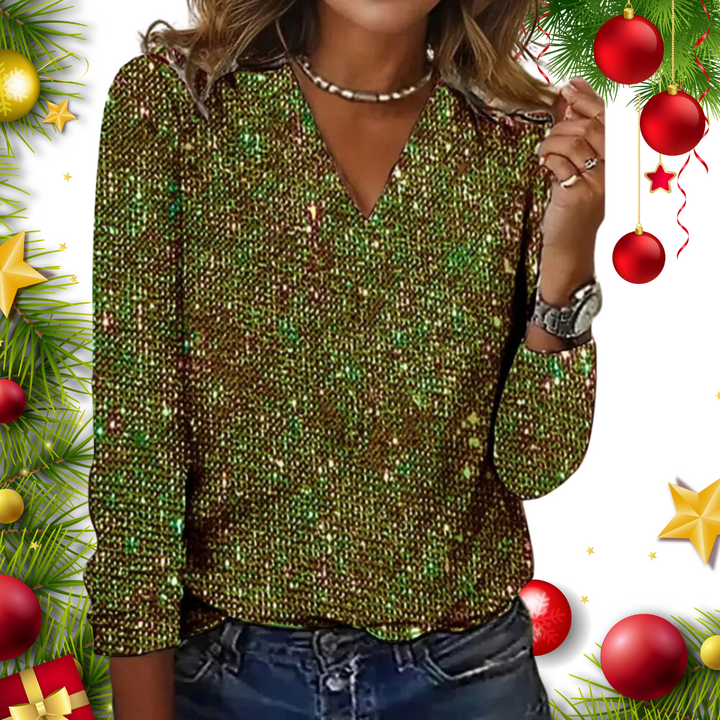 Isabella | Eleganti Top da Cerimonia in Paillettes – Glamour e Comfort per Occasioni Speciali 1