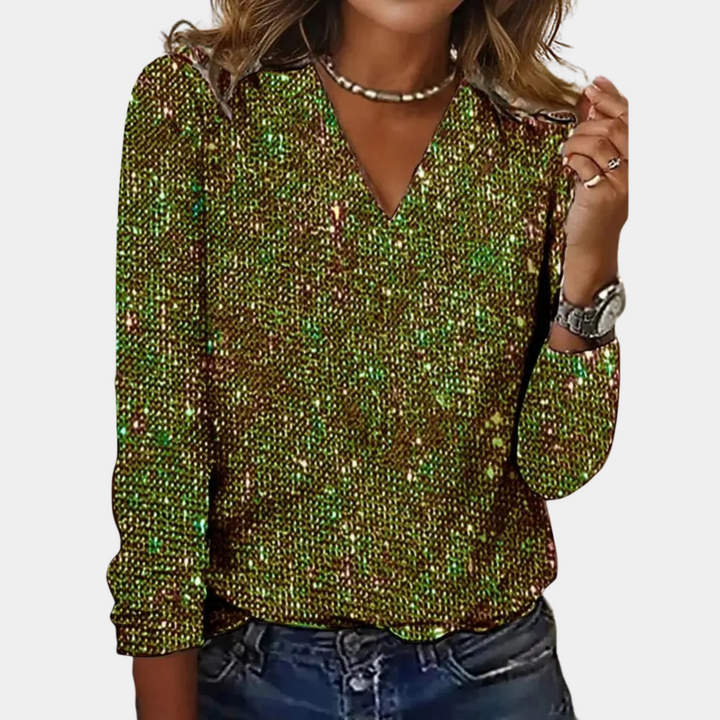 Isabella | Eleganti Top da Cerimonia in Paillettes – Glamour e Comfort per Occasioni Speciali 4