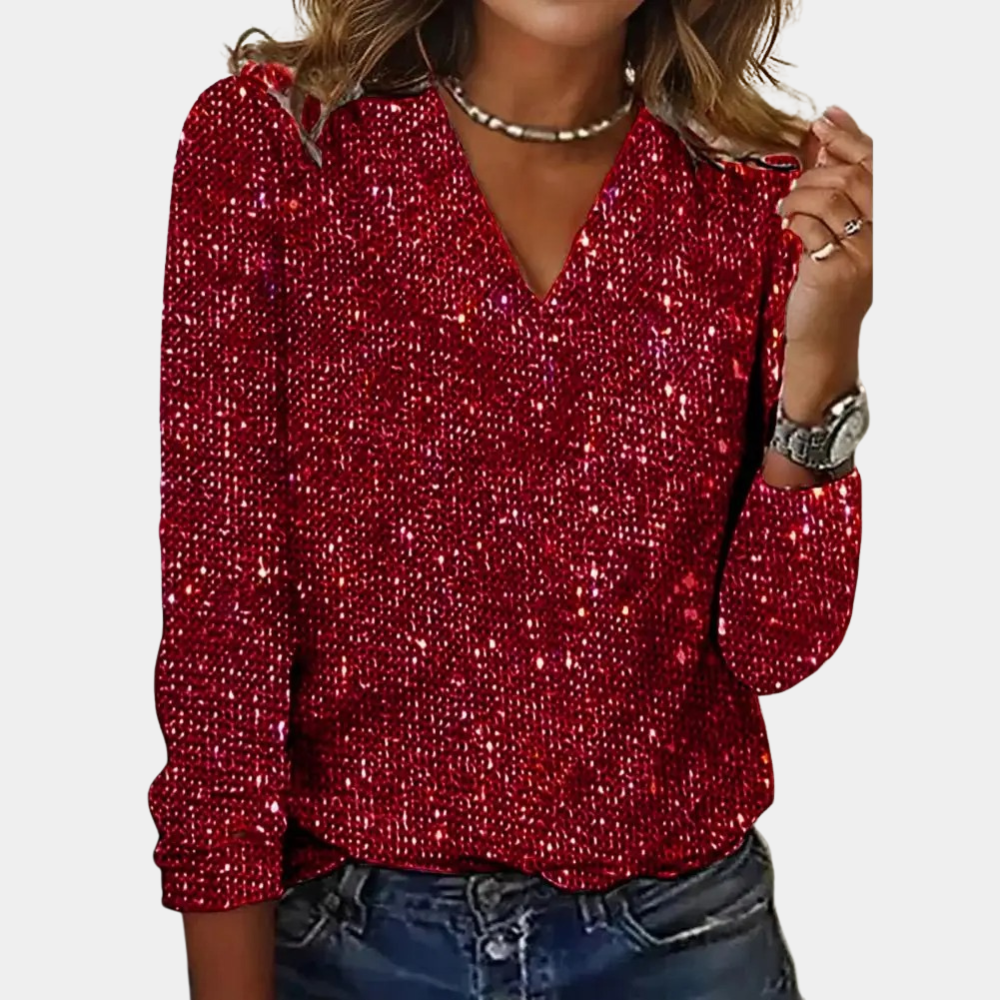 Isabella | Eleganti Top da Cerimonia in Paillettes – Glamour e Comfort per Occasioni Speciali 5