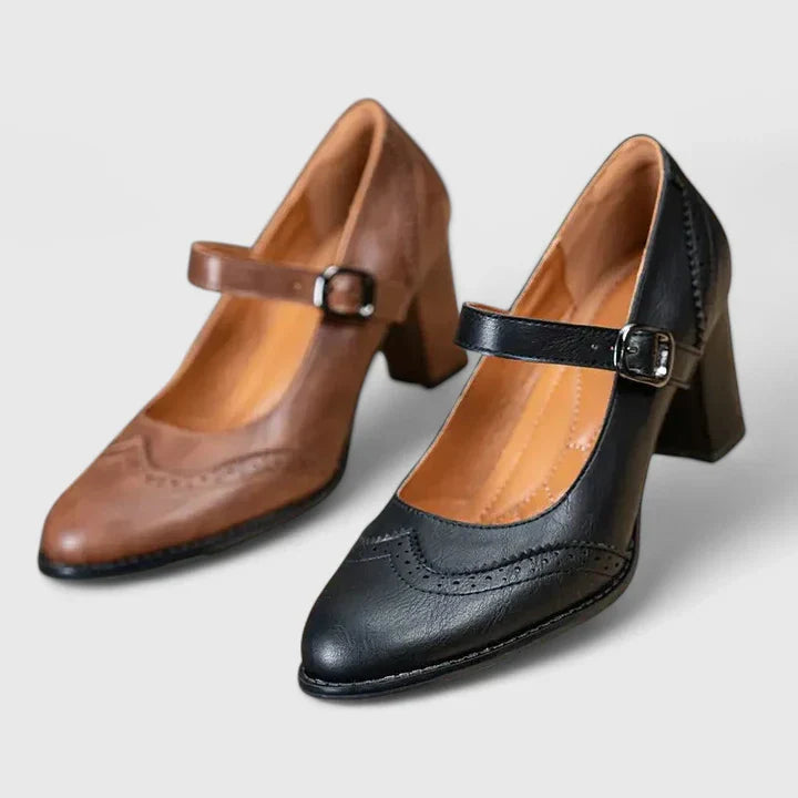 Isabella | Eleganti e Comode Scarpe Mary Jane con Tacco Largo per Stile e Comfort 6