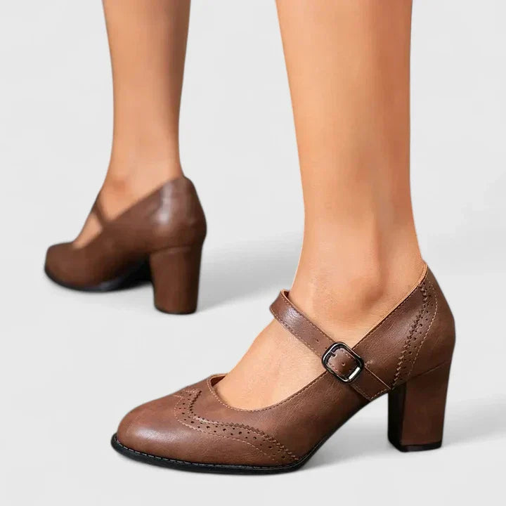 Isabella | Eleganti e Comode Scarpe Mary Jane con Tacco Largo per Stile e Comfort 7