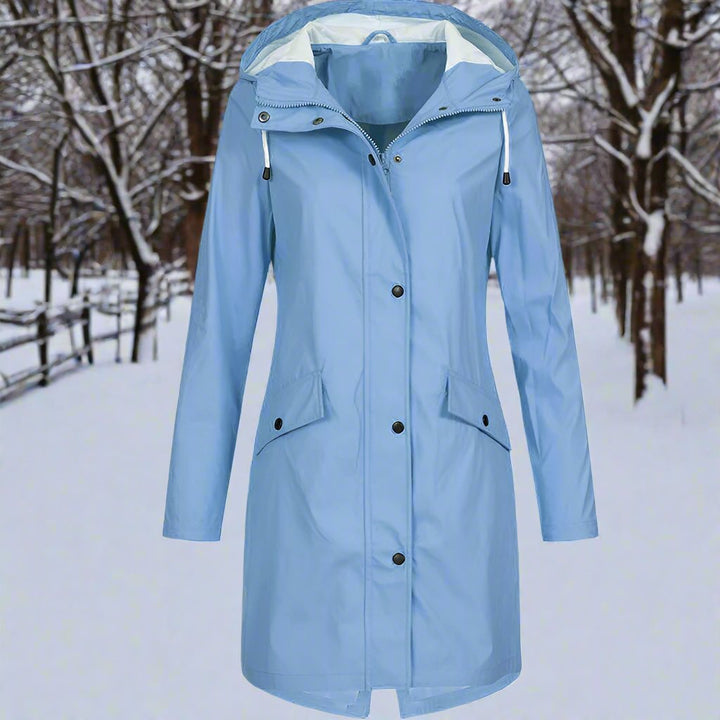 Isabella | Giacca Antipioggia Donna Impermeabile Nylon Ampia Vestibilità 2