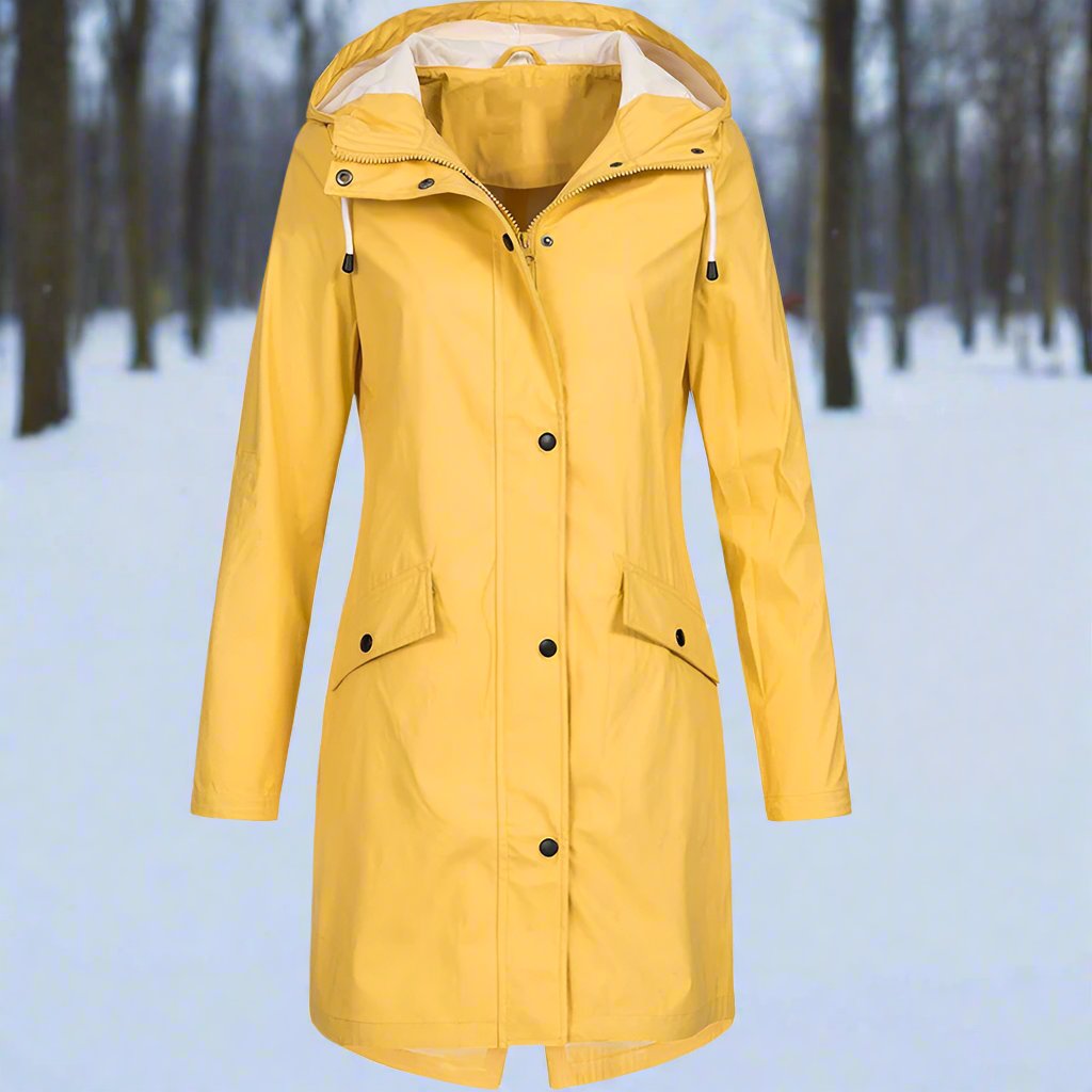 Isabella | Giacca Antipioggia Donna Impermeabile Nylon Ampia Vestibilità 4