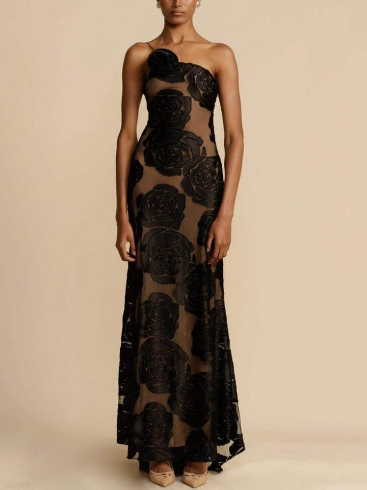 Isadora | Abito Cerimonia Donna Elegante Maxi Floreale Estivo 3