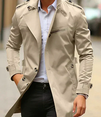 Max | Eleganter und zeitloser Trenchcoat