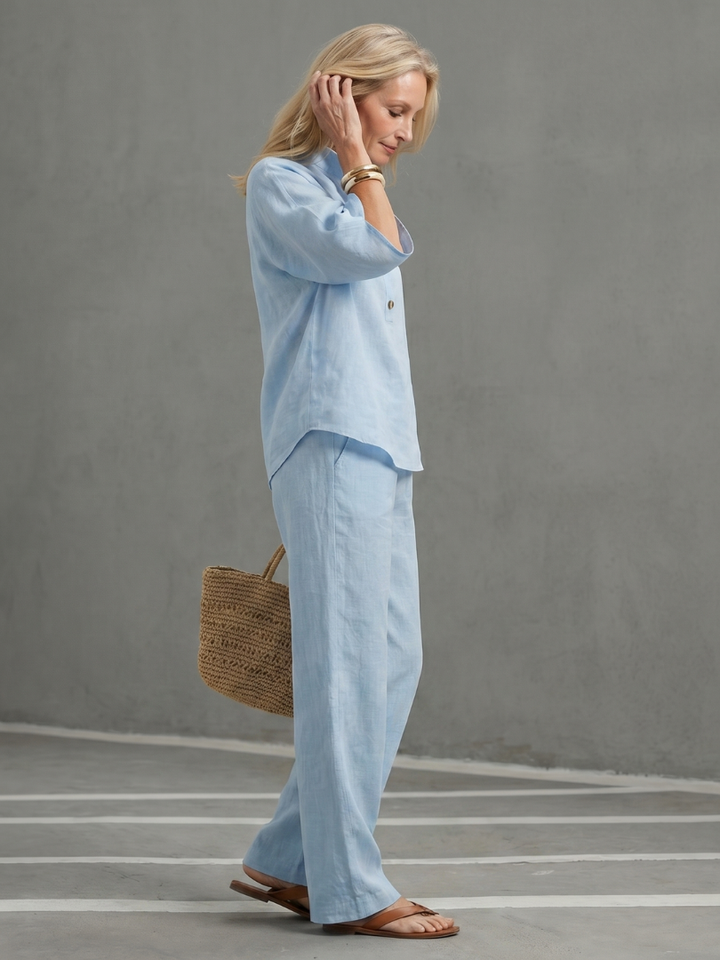 Jasmine | Elegante e Confortevole Set Tunica e Pantaloni Casual 2