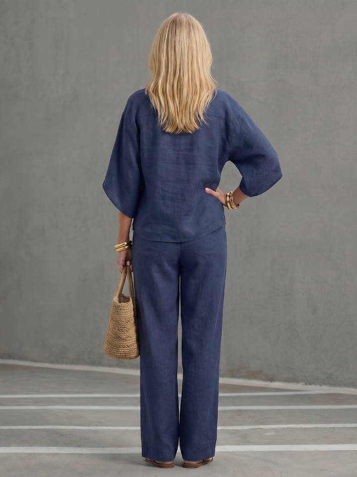 Jasmine | Elegante e Confortevole Set Tunica e Pantaloni Casual 6