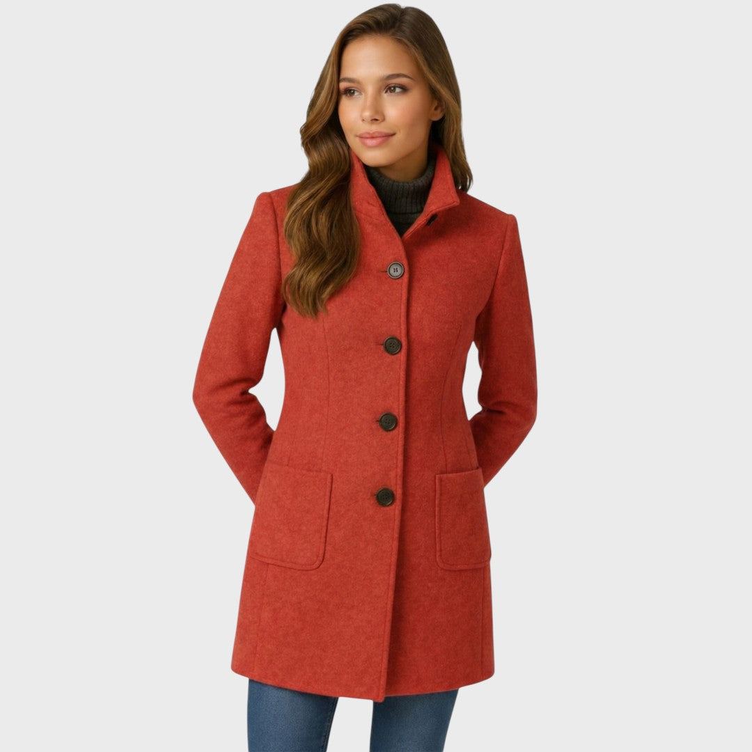 Jasmine | Elegante e Strutturato Cappotto Donna Classico con Bottoni 5