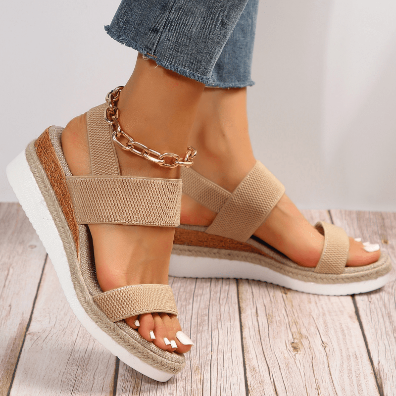 Jasmine | Sandali Sportivi Eleganti con Plateau per Comfort e Stile 0