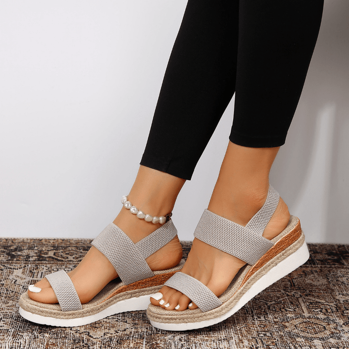 Jasmine | Sandali Sportivi Eleganti con Plateau per Comfort e Stile 8