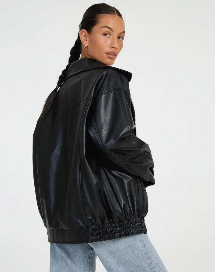 Jet | Giacca Pelle Donna – Elegante, Versatile &amp; Resistente 3