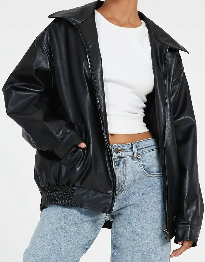 Jet | Giacca Pelle Donna – Elegante, Versatile &amp; Resistente 4