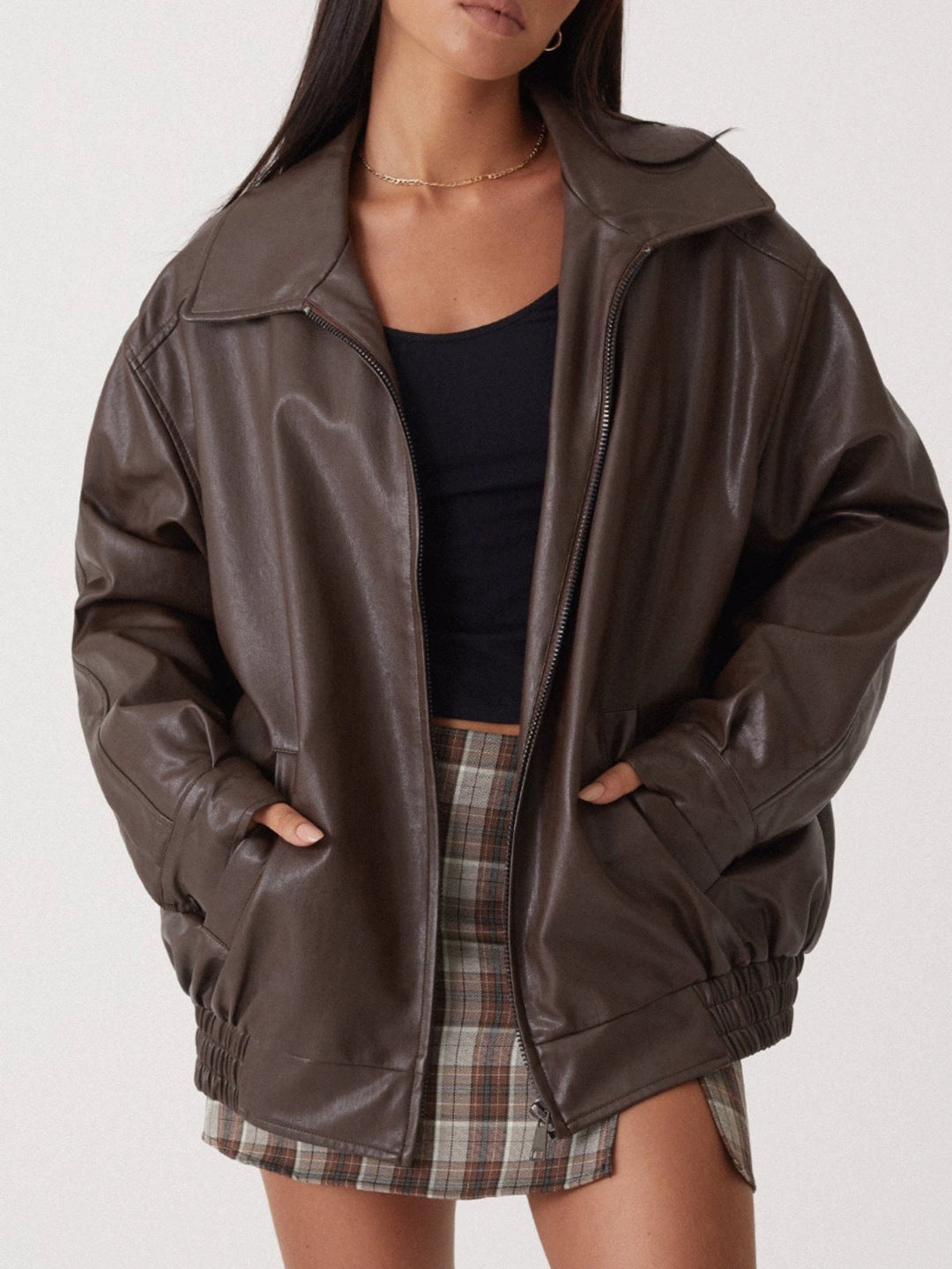 Jet | Giacca Pelle Donna – Elegante, Versatile &amp; Resistente 5